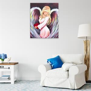 Obraz na plátne - Anjel lásky - 40x50 cm