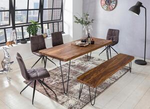 Jedálenský Stôl Masív Sheesham 120x80cm