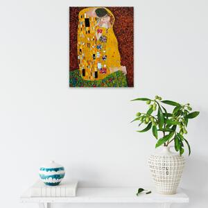 Obraz na plátne - Bozk Gustav Klimt - 40x50 cm