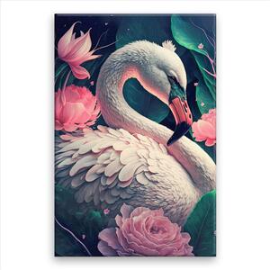 Obraz na plátne - Krásna labuť - 40x60 cm