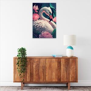 Obraz na plátne - Krásna labuť - 40x60 cm