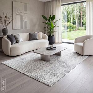 Dekorstudio Koberec do obývačky MONACO1, oceľovosivý Rozmer koberca: 60x100cm