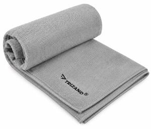 Trizand 27783 Rýchloschnúci uterák 120 x 60 cm, sivý