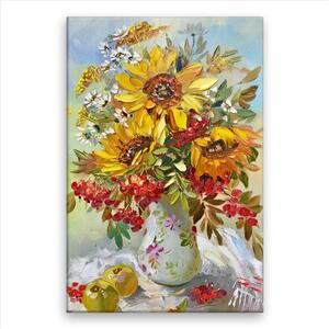 Obraz na plátne - Jesenná váza - 40x60 cm