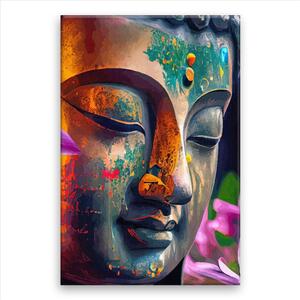 Obraz na plátne - Budhovo tajomstvo - 40x60 cm