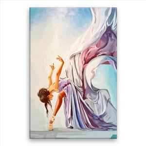 Obraz na plátne - Baletka pri tanci 2 - 40x60 cm