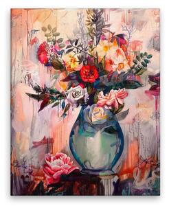 Obraz na plátne - Tajomná váza - 40x50 cm