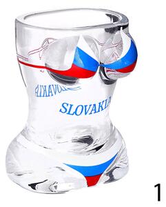 Poldecák Slovakia Sexy (Sklenené štamperlíky 0,03 L)