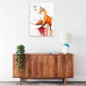 Obraz na plátne - Úvahy líšky - 30x40 cm