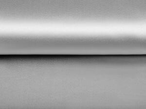 Látka polyesterový satén LUX-002 Svetlo sivá - šírka 150 cm
