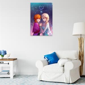 Obraz na plátne - Elsa a Anna - 40x60 cm
