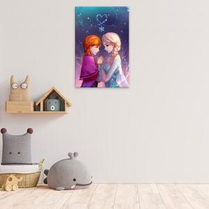 Obraz na plátne - Elsa a Anna - 40x60 cm