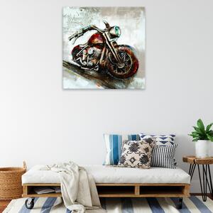 Obraz na plátne - Motocykel - 40x40 cm