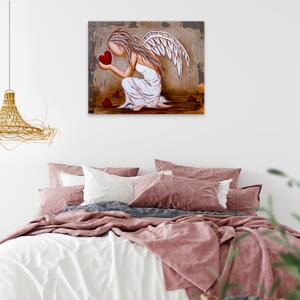 Obraz na plátne - Anjel lásky 3 - 50x40 cm