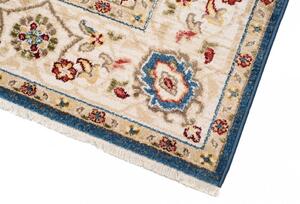 Modrý vintage koberec v orientálnom štýle Šírka: 120 cm | Dĺžka: 170 cm