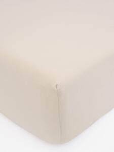 Jersey plachta do postieľky Classic 60 x 120 cm – prírodná