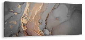 Obrázok - Šedo-zlatý mramor (120x50 cm)