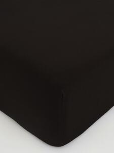 Jersey plachta Classic 90 × 200 cm - tmavo hnedá