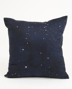 Saténová obliečka na vankúš 40 x 40 cm - Hviezdna obloha
