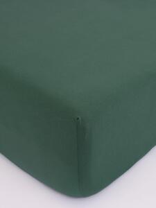 Jersey plachta Classic 90 × 200 cm - tmavo zelená