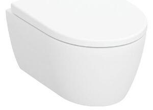 Geberit iCon - Závesné WC s doskou SoftClose, Rimfree, matná biela 502.381.JT.1