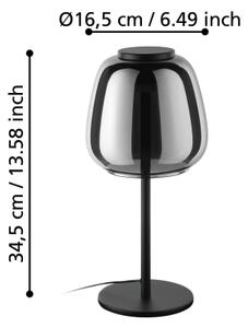 Eglo 901195 - LED RGBW Stmievateľná stolná lampa ALFERO-Z LED/7,7W/230V dymová