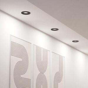 Eglo 902257 - SADA 3x LED podhľadové bodové svietidlo BARRANCO 1xGU10/4,5W/230V čierna