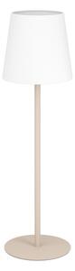 Eglo 901128 - Stolná lampa FIORANA 1xE14/40W/230V krémová/biela
