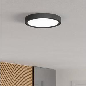 Eglo 901298-LED Stropné svietidlo FUEVA LED/11,5W/230V 2700/4000/6500K pr.21,1cm čierne