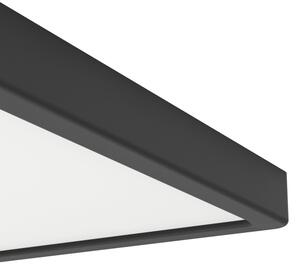 Eglo 901304-LED Stropné svietidlo FUEVA LED/13W/230V 2700/4000/6500K 29x29cm čierne