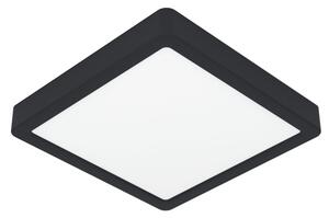 Eglo 901303-LED Stropné svietidlo FUEVA LED/10,5W/230V 2700/4000/6500K 22x22cm čierna