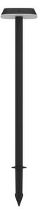 Eglo 901072 - LED solárne svietidlo DREOLI LED/8,5W/3,7V 2200 mAh IP44 čierna