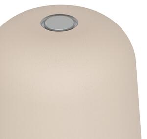 Eglo 901881 - LED stmievateľná vonkajšia nabíjateľná stolná lampa MANNERA-S LED/1,8W/5V IP54 krémová