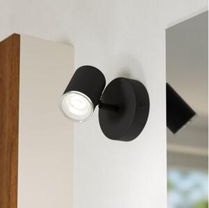 Eglo 901964 - Kúpeľňové nástenné bodové svietidlo CONSUMA 1x GU10/5W/230V IP44 čierna