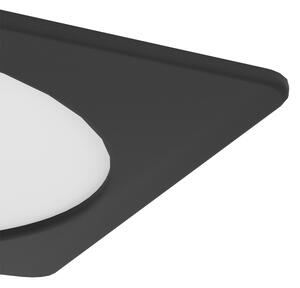 Eglo 901393 - LED podhľadové svietidlo FUEVA LED/18,5W/230V 21,6x21,6 cm čierne