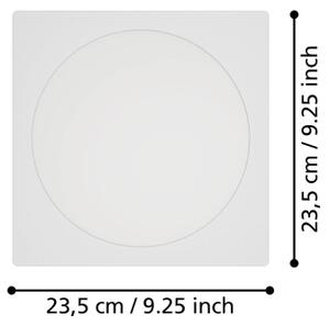 Eglo 901402 - LED zapustené stropné svietidlo FUEVA LED/18,5W/230V 21,6x21,6 cm biela