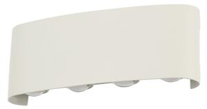 Brilagi - LED vonkajšie nástenné svietidlo FLAREBOX LED/8W/230V biela IP65