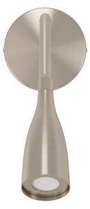 Eglo 901783 - LED flexibilná nástenná lampa s USB OLIVANDINO LED/3,8W/230V chróm
