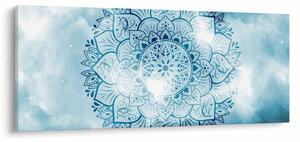 Obraz - Nebeská mandala (120x50 cm)
