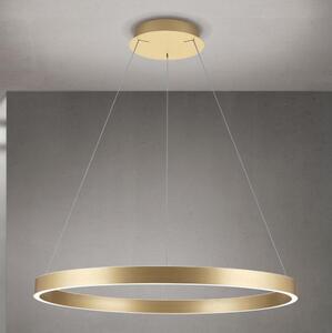 Orion- stmievateľný LED luster na lanku KOLK LED/80W/230V 2700/3000/4000K priemer 80 cm zlatý