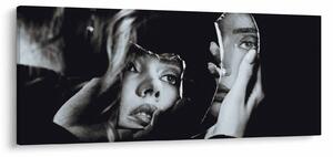 Obraz - Pohľad do zrkadla (120x50 cm)