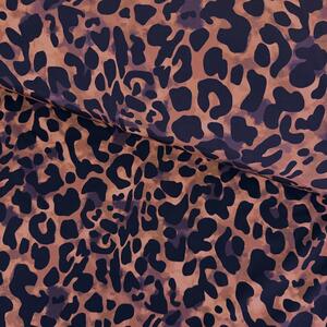 Metráž Softshell digital 280g - Leopard hnedý