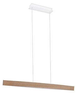 Eglo 93342 - LED závesné svietidlo FORNES LED/24W/230V dub