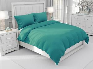 Biante Bavlnené jednofarebné posteľné obliečky Moni MO-015 Tyrkysové Jednolôžko 140x200 a 70x90 cm