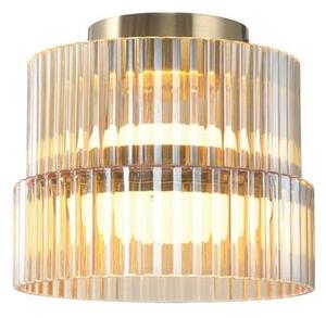 LED Stropné svietidlo LUXE LED/12W/230V pr. 14,8 cm mosadz