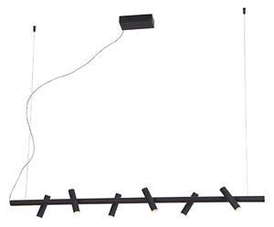 LED luster na lanku CLIO LED/29W/230V čierny