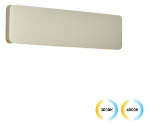 LED Nástenné svietidlo KELDA LED/12W/230V 3000K/4000K strieborné