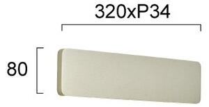 LED Nástenné svietidlo KELDA LED/12W/230V 3000K/4000K strieborné