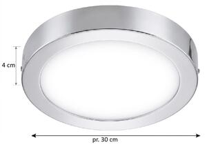 Eglo 33667-LED RGBW Stmievateľné kúpeľňové svietidlo FUEVA-C 21W/230V pr. 30cm