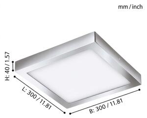 Eglo 79528 - LED Kúpeľňové stropné svietidlo DURANGO LED/22W/230V 30x30 cm IP44